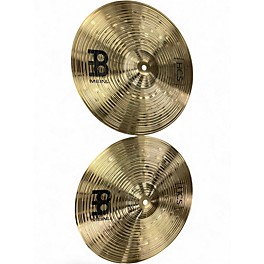 Used MEINL 14in HCS Hi Hat Pair Cymbal