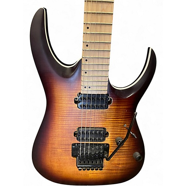 Used Ibanez RGAR42MFMT Natural Solid Body Electric Guitar