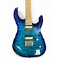 Used Jackson DK2 Pro Dinky Blue Burst Solid Body Electric Guitar