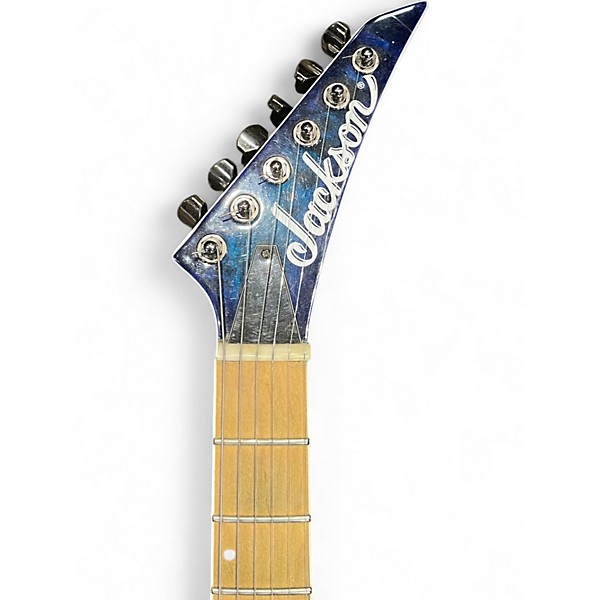 Used Jackson DK2 Pro Dinky Blue Burst Solid Body Electric Guitar