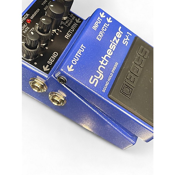 Used BOSS SY-1 SYNTHESIZER Effect Pedal