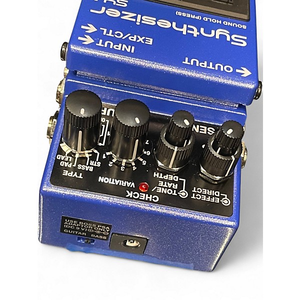 Used BOSS SY-1 SYNTHESIZER Effect Pedal