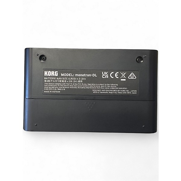 Used KORG Monotron Delay Synthesizer