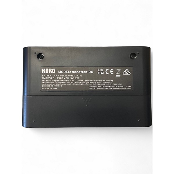 Used KORG Monotron Duo Synthesizer
