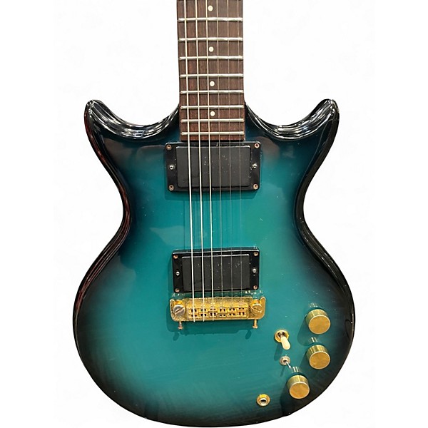 Vintage 1980 Hagan NIGHTWATCH Emerald Green Solid Body Electric Guitar