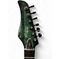 Used Schecter Guitar Research CR6 TRANS GREEN Solid Body Electric Guitar