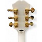 Used Epiphone Les Paul Custom Alpine White Solid Body Electric Guitar