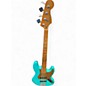 Used Squier 40TH ANNIVERSARY JAZZ BASS Seafoam Green Electric Bass Guitar
