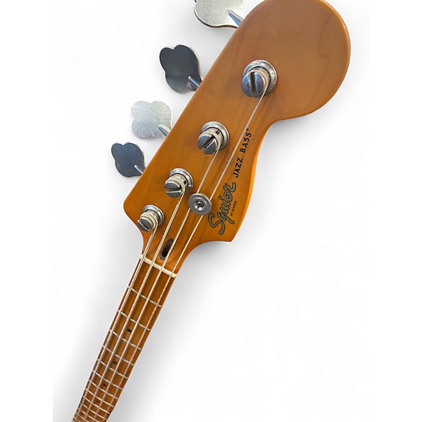 Used Squier 40TH ANNIVERSARY JAZZ BASS Seafoam Green Electric Bass Guitar