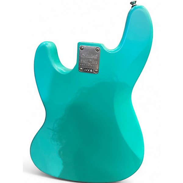 Used Squier 40TH ANNIVERSARY JAZZ BASS Seafoam Green Electric Bass Guitar