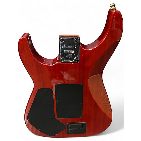 Used 2025 Jackson Custom Shop Phil Collen PC1 Cherry Sunburst Quilt Solid Body Electric Guitar