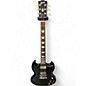 Used 2021 Gibson 61 SG Standard Ebony Solid Body Electric Guitar thumbnail
