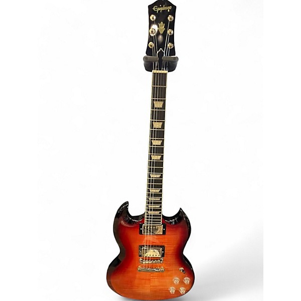 Used Epiphone SG MODERN FIGURED MOJAVE BURST Solid Body Electric Guitar