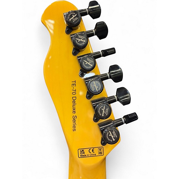 Used Harley Benton Deluxe TE-70 Paisley Solid Body Electric Guitar