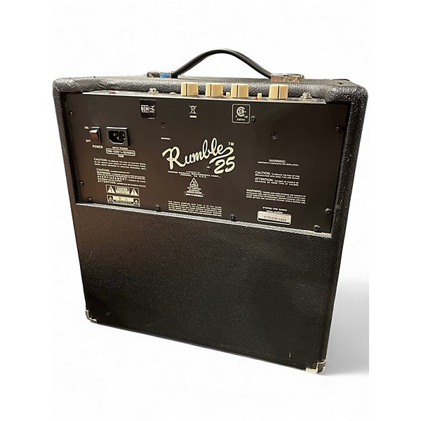 Used Fender Rumble 25 25W 1x8 Bass Combo Amp