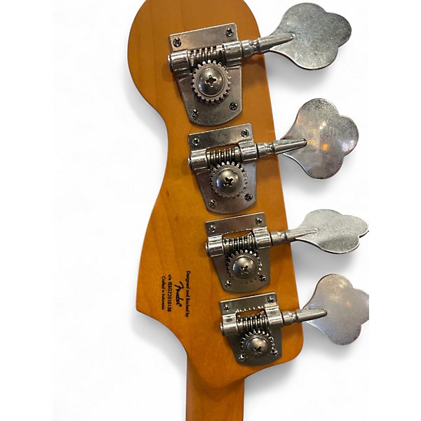 Used Squier 40th Anniversary Precision Bass Vintage White Electric Bass Guitar