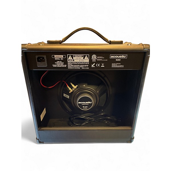 Used Acoustic G20 20W 1x10 Guitar Combo Amp