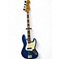 Used Squier Affinity Jazz Bass Blue Electric Bass Guitar thumbnail