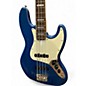 Used Squier Affinity Jazz Bass Blue Electric Bass Guitar