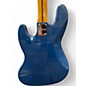 Used Squier Affinity Jazz Bass Blue Electric Bass Guitar