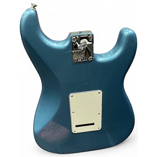 Used Fender Player Stratocaster Left Handed Blue Metallic Solid Body Electric Guitar