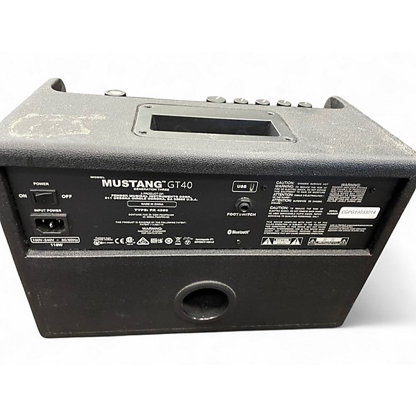 Used Fender Mustang GT40 Guitar Combo Amp