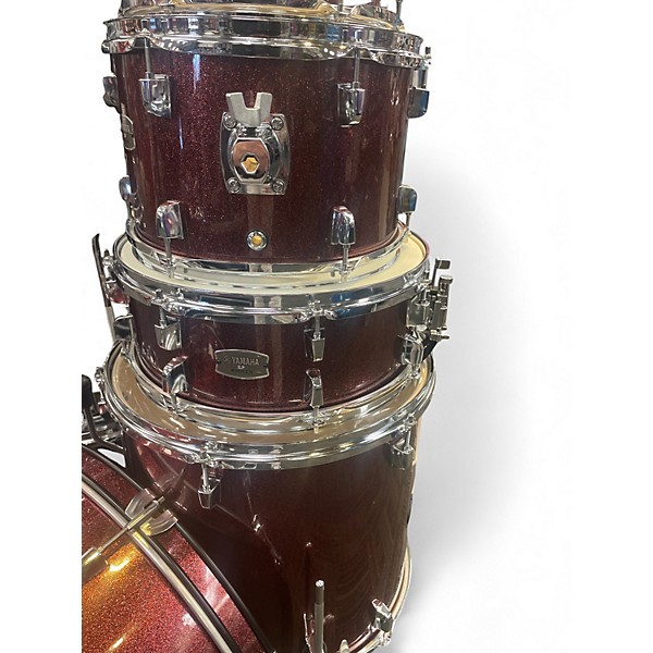 Used Yamaha 5 Piece RYDEEN RED SPARKLE Drum Kit