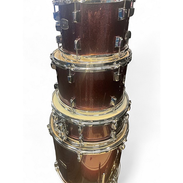 Used Yamaha 5 Piece RYDEEN RED SPARKLE Drum Kit