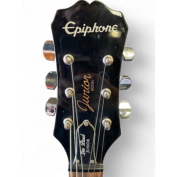 Used Epiphone Les Paul Junior Sunburst Solid Body Electric Guitar