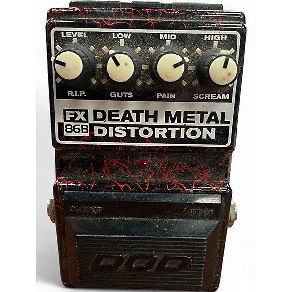 Used DOD FX86 Death Metal Effect Pedal