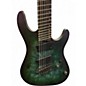 Used Cort kx507 Multi Scale star dust green Solid Body Electric Guitar