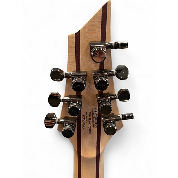 Used Cort kx507 Multi Scale star dust green Solid Body Electric Guitar