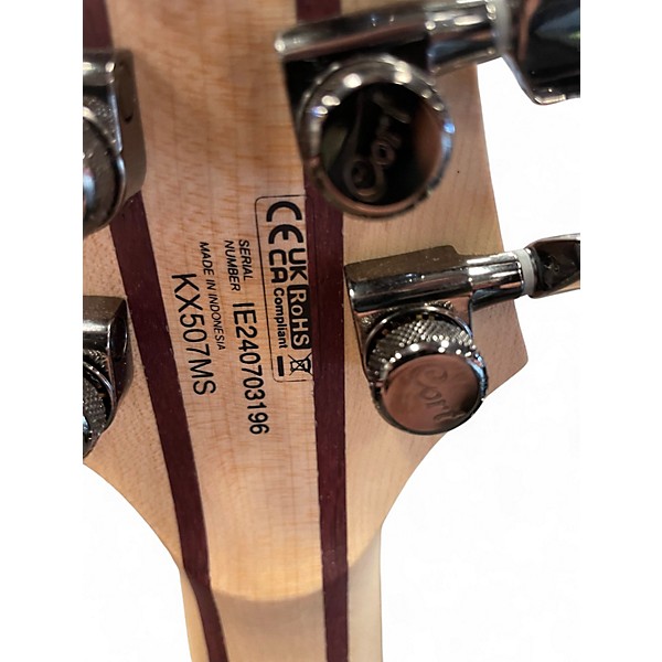 Used Cort kx507 Multi Scale star dust green Solid Body Electric Guitar