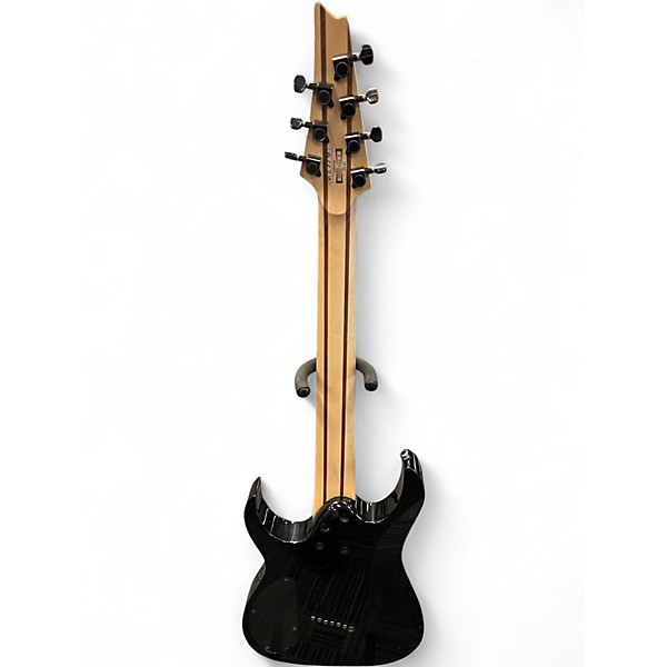 Used Ibanez rgms7 black Solid Body Electric Guitar