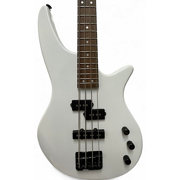 Used Jackson JS2 SPECTRA White Electric Bass Guitar