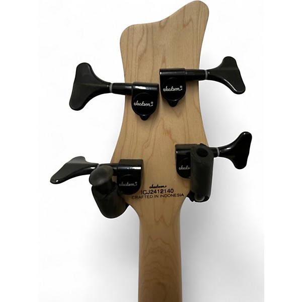 Used Jackson JS2 SPECTRA White Electric Bass Guitar