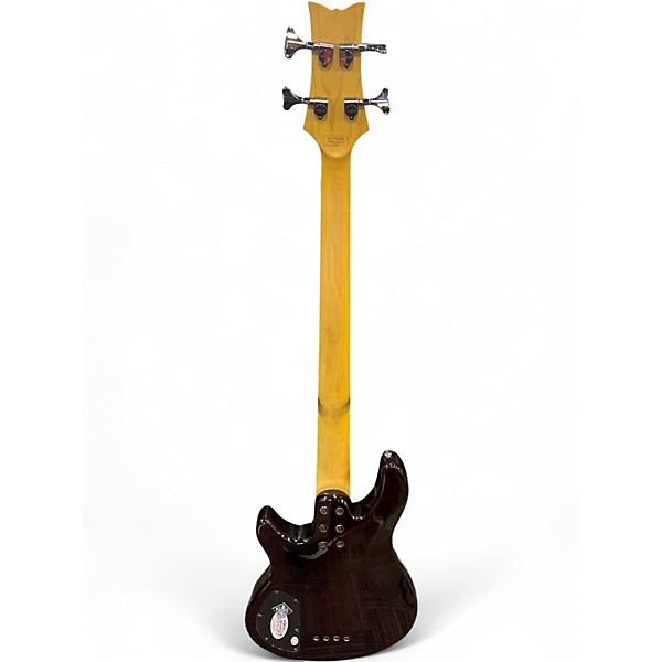 Used Schecter Guitar Research Raiden Special 4 String Black Cherry Electric Bass Guitar