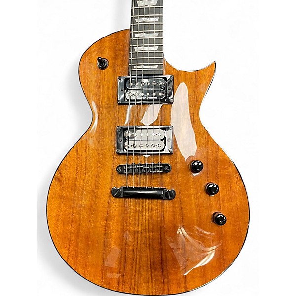 Used ESP LTD EC1000 Deluxe KOA Solid Body Electric Guitar