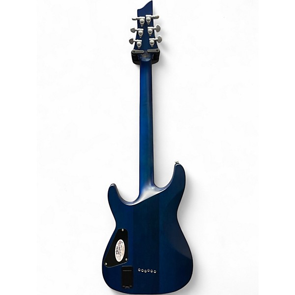 Used Schecter Guitar Research C1 Platinum Midnight Blue Solid Body Electric Guitar