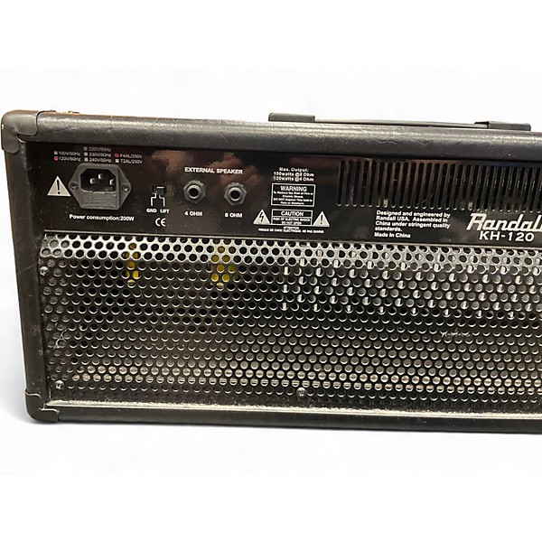 Used Randall KH-120 Solid State Guitar Amp Head