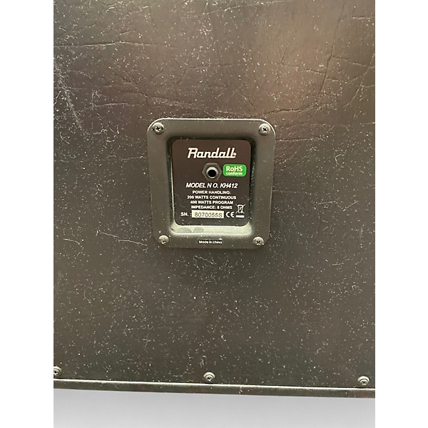 Used Randall KH-412 Guitar Cabinet