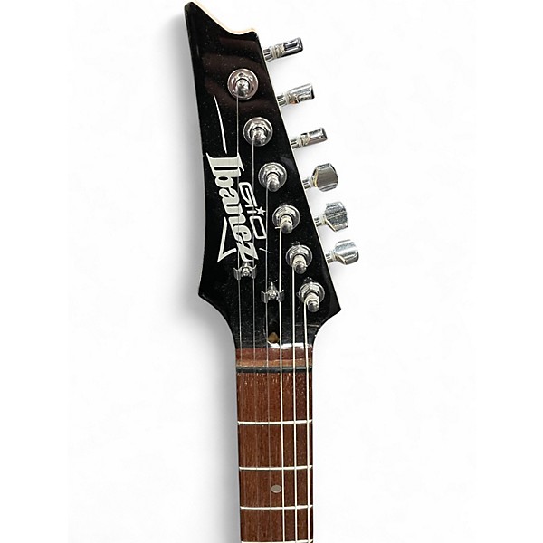 Used Ibanez Gio Left Handed Blue Solid Body Electric Guitar