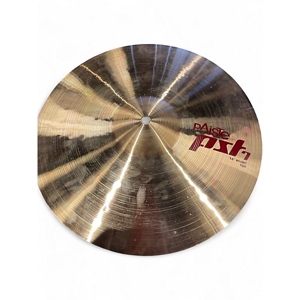 Used Paiste 14in PST 7 Hi Hat Pair Cymbal