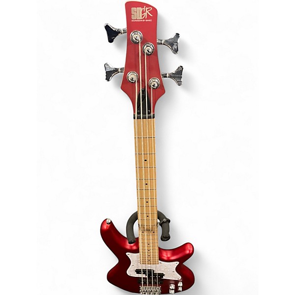 Used Ibanez SRMD200 RED Electric Bass Guitar