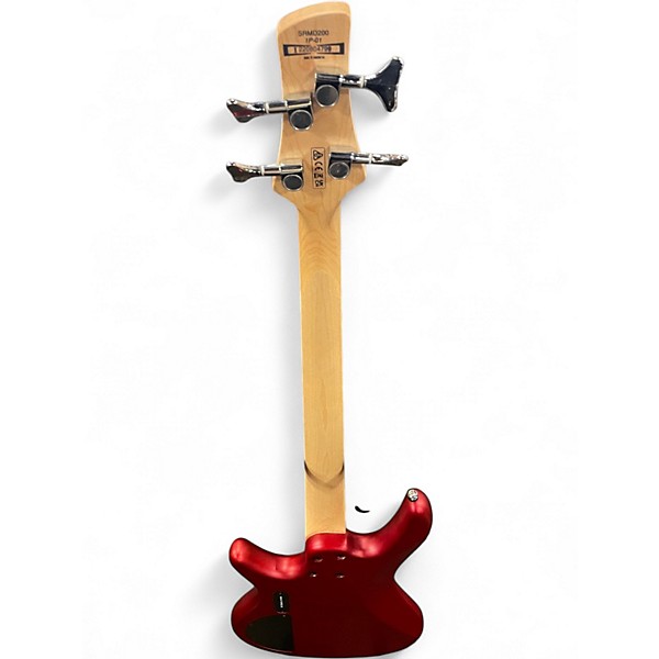 Used Ibanez SRMD200 RED Electric Bass Guitar