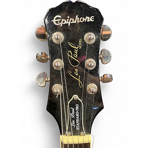 Used Epiphone Les Paul Standard Pro Honey Burst Solid Body Electric Guitar