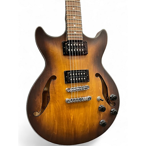Used Ibanez AM73B Archtop 2 Color Sunburst Hollow Body Electric Guitar