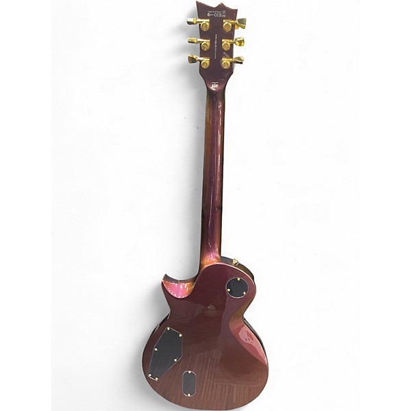 Used ESP LTD EC1000 Deluxe Gold Solid Body Electric Guitar