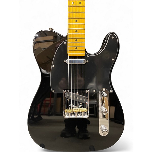 Used Fender American Professional II Telecaster Black Solid Body Electric Guitar