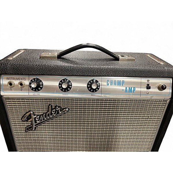 Used Fender 1968 Champ Amp Tube Guitar Combo Amp